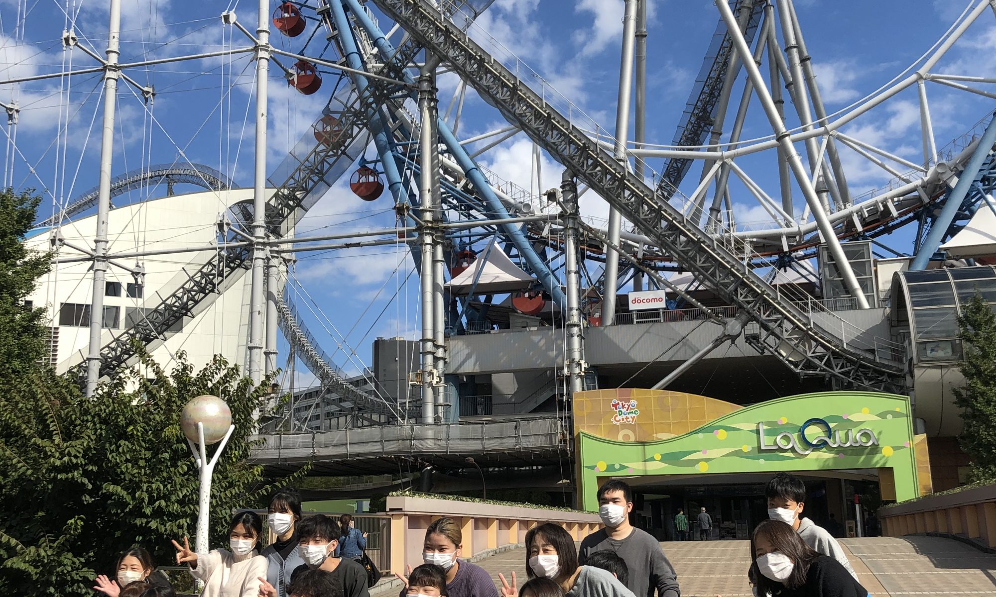 東京ドームシティでの授業風景