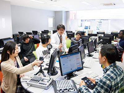 映像配信のための授業